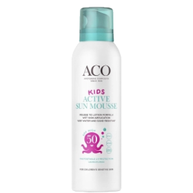 Kuva ACO Sun Kids Active Mousse hajusteeton SPF 50 150 ml