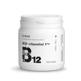 Kuva Ainoa B12-vitamiini 1mg 100 kaps