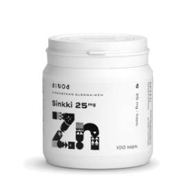 Kuva Ainoa Sinkki 25mg 100 kaps