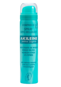Kuva Akileine Cryo-Relaxing Spray suihke turvonneille jaloille 75 ml