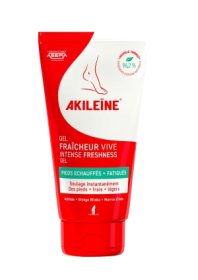 Kuva Akileine Intense Freshness Gel (Ice gel) viilentävä geeli 75 ml