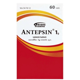 Kuva ANTEPSIN 1 g 60 fol tabl