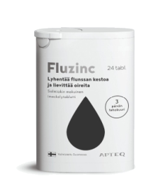 Kuva Apteq Fluzinc salmiakki 24 tabl