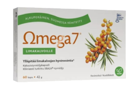 Kuva Omega7 SBA24® Kaksoistyrniöljykapseli 60 kaps