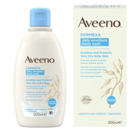 Kuva Aveeno Dermexa Daily Emollient Body Wash pesuneste 300 ml
