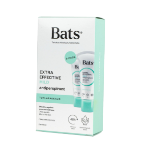Kuva Bats Mild Roll-on antiperspirantti kampanjapakkaus 2x60ml