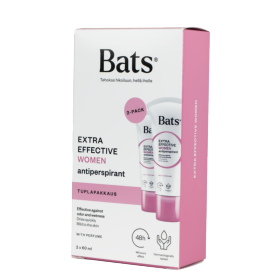 Kuva Bats Roll-on Women Antiperspirantti kampanjapakkaus 2x60ml