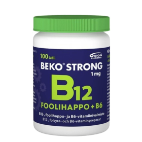 Kuva Beko Strong B12+foolihappo+B6 100 tabl.