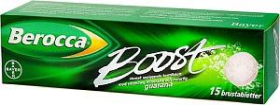 Kuva Berocca Boost vitamiini-ja kivennäisainevalmiste poretabletti 15kpl