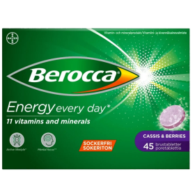 Kuva Berocca Energy Cassis & Berries poretabletti 45 kpl