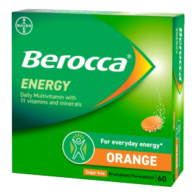 Kuva Berocca Energy Orange poretabletti säästöpakkaus 60 kpl