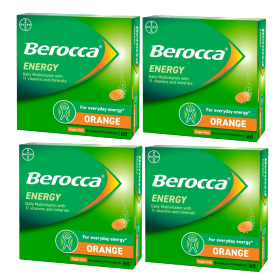 Kuva Berocca Energy Orange poretabletti 60 kpl x4 NELOSPAKKAUS