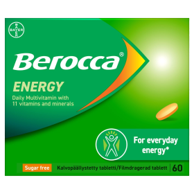 Kuva Berocca Energy tabletti, kalvopäällysteinen läpipainopakkaus 60 kpl