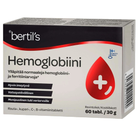 Kuva bertil's Hemoglobiini 60 tabl.