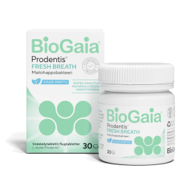 Kuva BioGaia Prodentis FRESH BREATH maitohappobakteeri-sinkkivalmiste 30 tabl