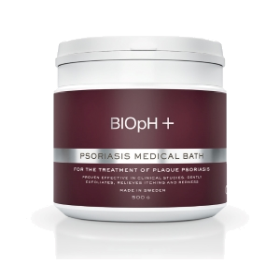 Kuva BIOpH+ Psoriasis Medical Bath Hoitava kylpy/haude 500 g