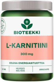 Kuva Bioteekki L-Karnitiini 90 tabl.