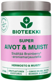 Kuva Bioteekki Super Aivot & Muisti 30 tabl. 