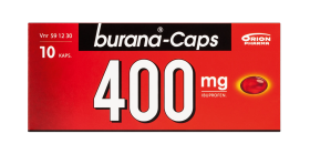 Kuva BURANA-CAPS 400 mg 10 fol kaps, pehmeä