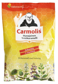 Kuva Carmolis Hunaja Kurkkukaramelli 75 g