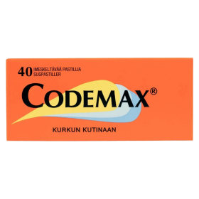 Kuva Codemax imeskeltävä pastilli 40 tabl