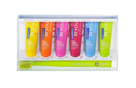 Kuva Curaprox Be you six-taste-pack 10 ml x 6 + hammasharja