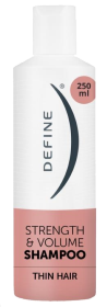 Kuva Define Strength & Volume Shampoo hennoille hiuksille 250ml