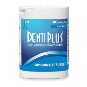 Kuva Dentiplus raikas taskupakkaus, 40 tabl.