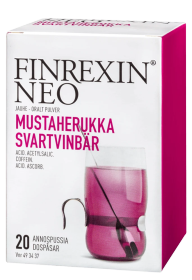 Kuva FINREXIN mustaherukka 20 x 5 g jauhe