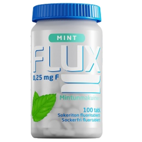Kuva FLUX MINT FLUORITABLETTI 250 MCG 100 IMESKELYTABL
