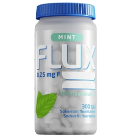 Kuva FLUX MINT FLUORITABLETTI 250 MCG 300 IMESKELYTABL