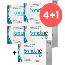 Kuva Formoline L112 500mg säästöpakkaus 320 kpl (5x 64 tabl) painonhallintaan tarkoitettu rasvansitoja
