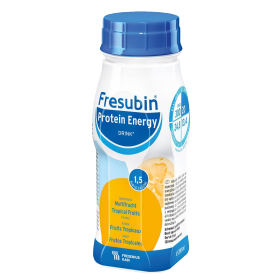 Kuva Fresubin Protein Energy Drink trooppiset hedelmät 4 x 200 ml 
