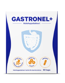 Kuva Gastronel+ maitohappobakteerikapseli, 60 kpl