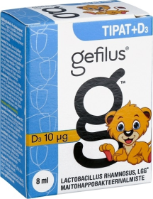 Kuva Gefilus Tipat+D3 maitohappobakteerivalmiste, 8 ml