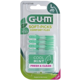 Kuva GUM Soft-Picks Comfort Flex Mint Large 40 kpl