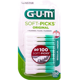 Kuva GUM Soft-Picks Original regular/medium hammasväliharja, 100 kpl