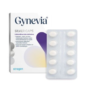 Kuva GYNEVIA® SILVER CAPS 10 pehmeää emätinkapselia