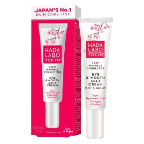 Kuva HADA LABO TOKYO Deep Wrinkle Corrector Eye & Mouth Area Cream 15ml