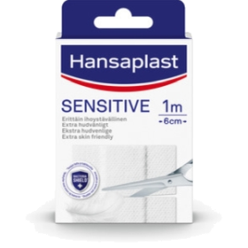 Kuva Hansaplast Sensitive 1 m x 6 cm leikattava