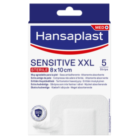 Kuva Hansaplast Sensitive XXL 8 x 10 cm 5 kpl