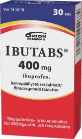 Kuva IBUTABS 400 mg 30 fol tabl, kalvopääll
