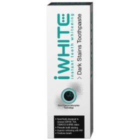 Kuva iWhite Dark Stains valkaiseva hammastahna 75 ml