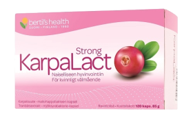 Kuva KarpaLact Strong Karpalouute-maitohappobakteeri-kapseli, 120 kaps