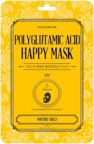 Kuva KOCOSTAR Polyglutamic Acid Happy Mask 1kpl
