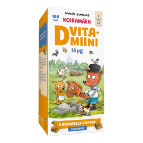 Kuva Koiramäen D-vitamiini 10 µg 100 tabl. 