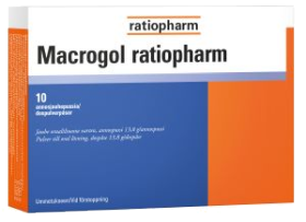 Kuva Ratiopharm Macrogol 10 annospussia