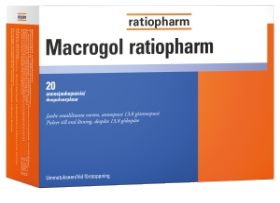 Kuva Ratiopharm Macrogol 20 annospussia
