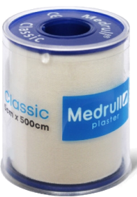 Kuva Medrull Classic kiinnelaastari valkoinen 5cmx500cm 1kpl