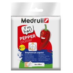 Kuva Medrull Pepper Plaster pippurilaastari 6x10 cm 5kpl